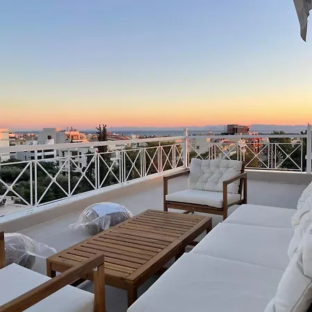 Apartmán Glyf Seaview Penthouse By Taurus Atény Exteriér fotografie